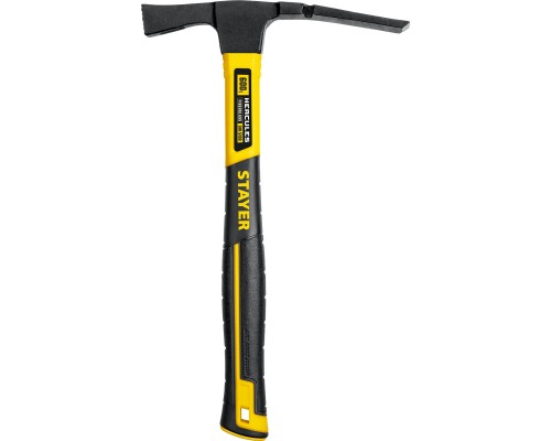 Молоток каменщика с фиберглассовой рукояткой Hercules 600 г STAYER 20161_z01