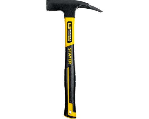 Молоток кровельщика с фиберглассовой рукояткой Hercules 600 г STAYER 20201_z01