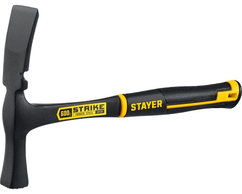 Цельнометаллический молоток каменщика Strike, 600 г STAYER 20165