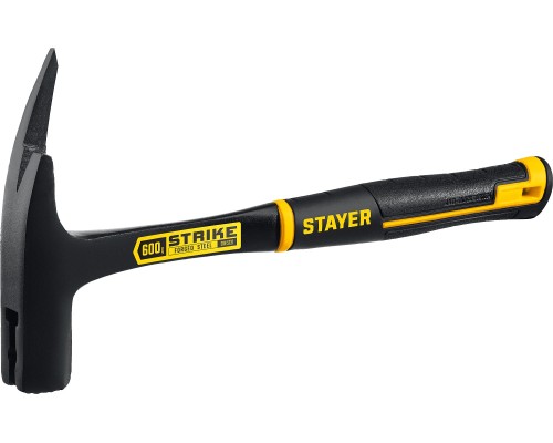 Цельнометаллический молоток кровельщика ProStrike, 600 г STAYER 20205