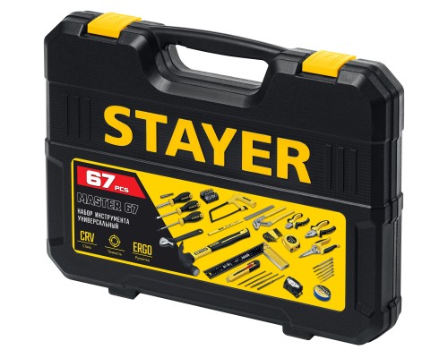 Универсальный набор инструмента для дома Master-67 67 предм. STAYER 22055-H67