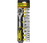 Набор торцовых головок RSS 12L, 12 предм., (1/2") STAYER 27750-H12