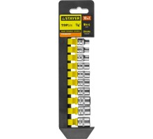 Набор торцовых головок RSS 10S, 10 предм., (1/4") STAYER 27758-H10