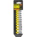 Набор торцовых головок RSS 10S, 10 предм., (1/4") STAYER 27758-H10