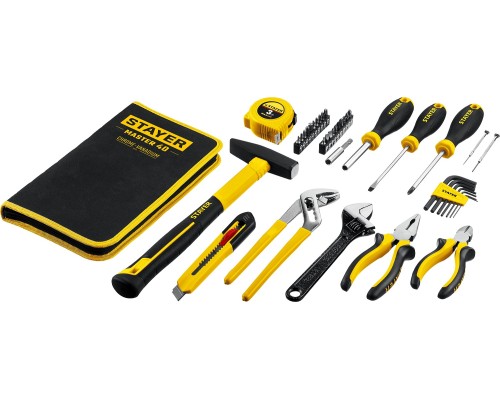 Универсальный набор инструмента для дома Master-40, 40 предм. STAYER 22052-H40