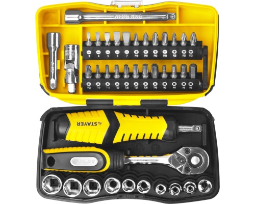 Универсальный набор инструмента Pro Tech 39, 39 предм. STAYER 25135-H39