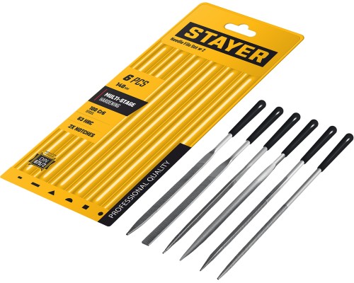 Набор надфилей 140 мм, 6 предм. STAYER 1603-10-H6_z02