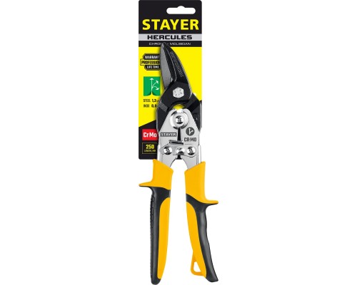 Правые ножницы по металлу Hercules 250 мм STAYER 2321_z01