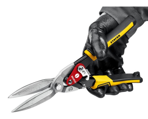 Прямые удлиненные ножницы по металлу Cobra, 290 мм STAYER 23055-29_z01