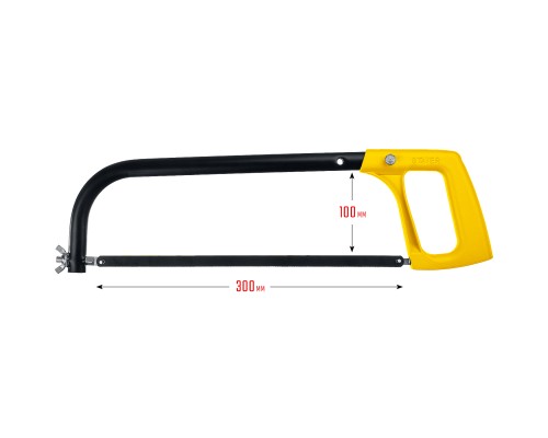 Ножовка по металлу MS-200, 250-300 мм STAYER 1577_z02