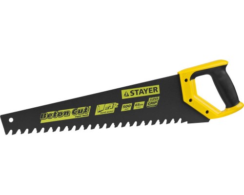 Специальная ножовка Beton Cut, 500 мм STAYER 2-15096