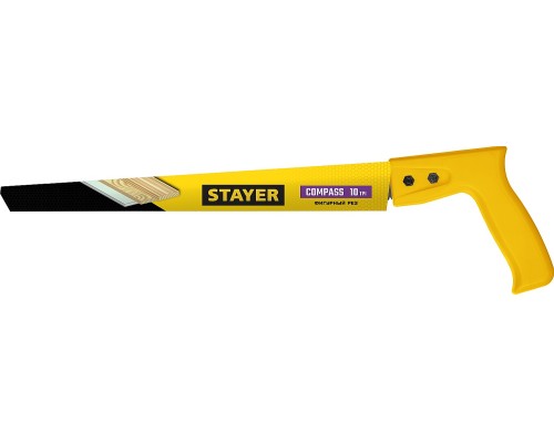 Выкружная мини-ножовка Compass, 300 мм STAYER 1518_z01