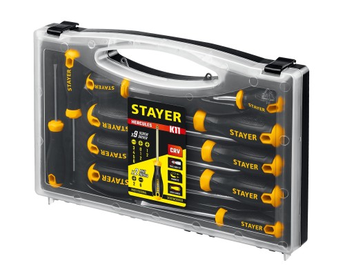 Набор отверток 11 шт Hercules-K11 STAYER 25055-H11