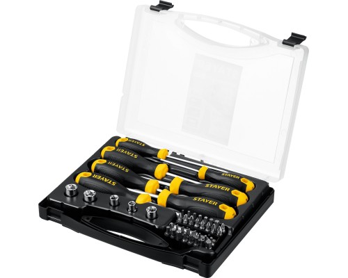 Набор отверток с насадками ProTech, 32 предм. STAYER 25134-H18_z02