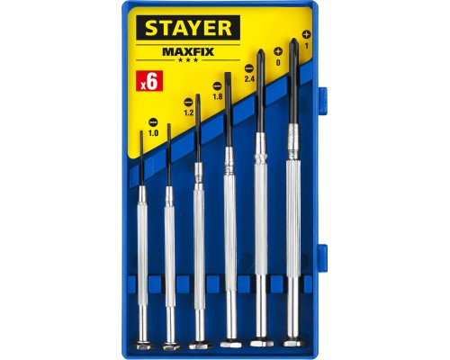 Часовые отвертки 6 предм. STAYER 2560-H6_z02