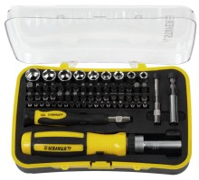 Реверсивная отвертка с насадками Compact-65, 65 предм. STAYER 25310-H65