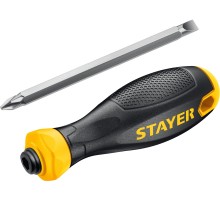 Переставная отвертка Hercules PH2/SL6, 80 мм STAYER 2512_z02