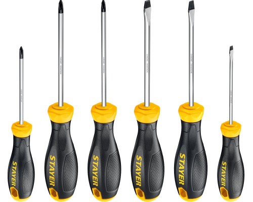 Набор отверток Hercules-X6, 6 предм. STAYER 2513-H6_z02