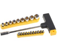 Т-образная отвертка с насадками STANDART-22 STAYER 2540-H20