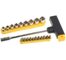 Т-образная отвертка с насадками STANDART-22 STAYER 2540-H20