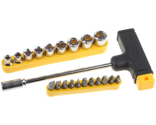 Т-образная отвертка с насадками STANDART-22 STAYER 2540-H20