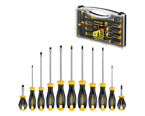 Набор отверток 11 шт Hercules-K11 STAYER 25055-H11
