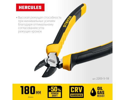 Бокорезы Hercules 180 мм STAYER 2203-5-18_z03