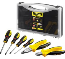 Набор губцевого инструмента Hercules 6 предм. STAYER 2202-H6