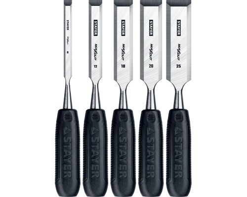 Набор стамесок Max-Cut, 5 предм. STAYER 1820-H5_z01