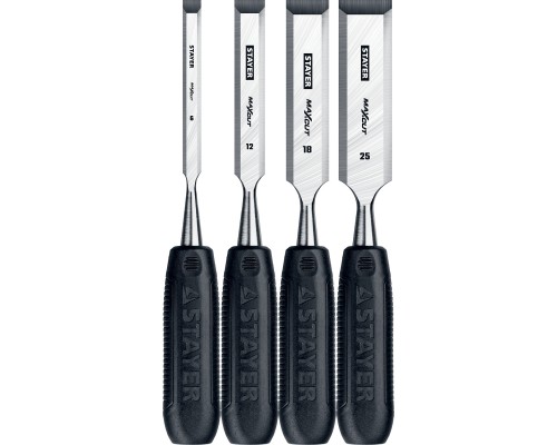 Набор стамесок Max-Cut, 4 предм STAYER 1820-H4