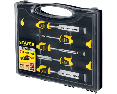 Набор стамесок-долот Hercules 5 предм. STAYER 18205-H5_z01
