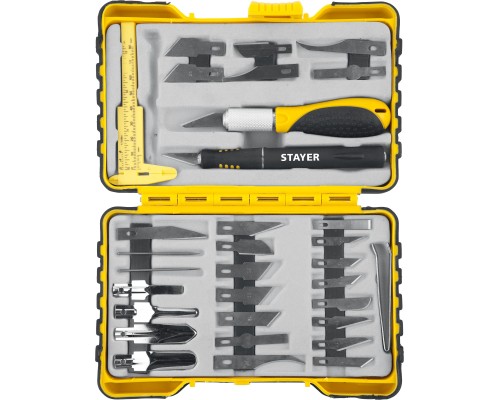 Набор резцов 33 предм STAYER 1831-H33