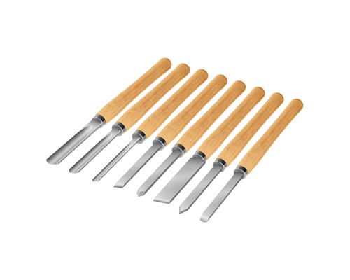 Набор ручных резцов по дереву Wood Master, 8 предм. STAYER 1836