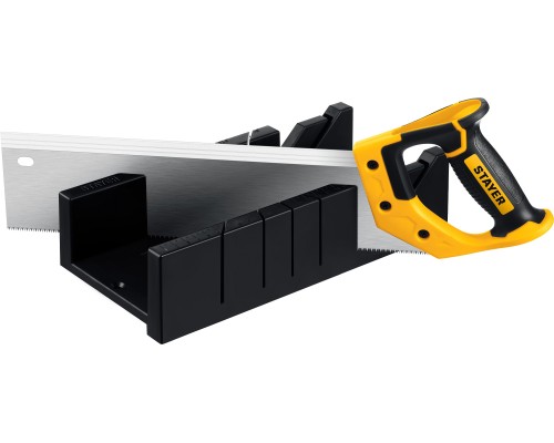Пластиковое стусло с пилой 100x52 мм, 350 мм STAYER 15395-35_z01