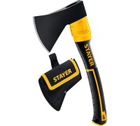 Кованый топор FIBERGLASS, 600/800 г, с чехлом, 350 мм STAYER 2062-06P_z02