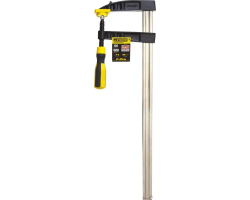 Усиленная струбцина F Hercules-F HF-50/12, 120x500 мм STAYER 32095-120-500