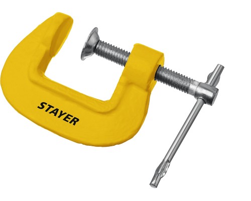 Чугунная струбцина S-25, 25 мм STAYER 3215-025