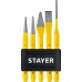 Набор зубил и кернеров в пластиковом держателе Hercules 5 предметов STAYER 21077-H5
