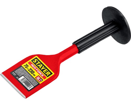 Зубило-конопатка с протектором Red Force, 75x230 мм STAYER 2127