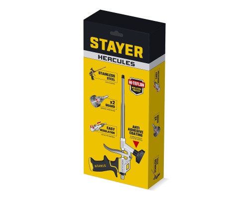 Тефлоновый пистолет для монтажной пены HERCULES STAYER 06861_z04