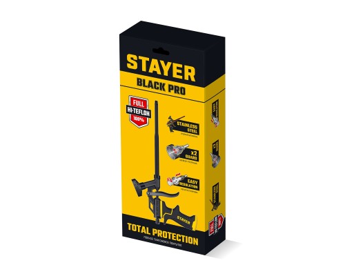 Тефлоновый пистолет для монтажной пены BLACK PRO STAYER 06862_z03